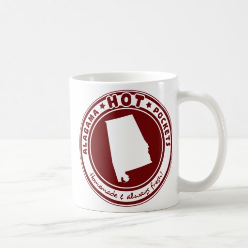 Alabama Hot Pocket Classic White Coffee Mug Zazzle