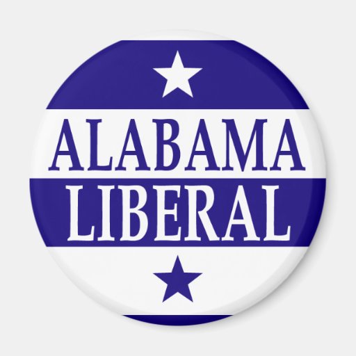 Alabama Liberal Fridge Magnets