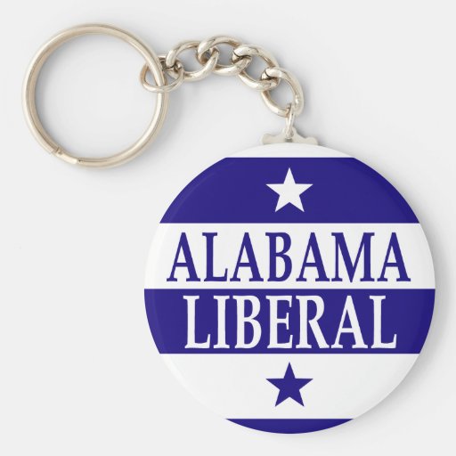 Alabama Liberal Keychains