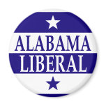 Alabama Liberal Fridge Magnets