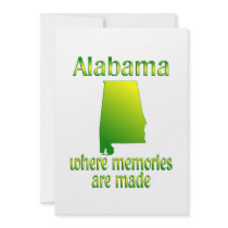 Alabama Memories Personalized Announcement