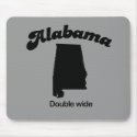 Alabama Motto - Double Wide mousepads by Shirtuosity Alabama Motto - Double Wide mousepads