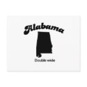 Alabama Motto - Double Wide postcards by Shirtuosity Alabama Motto - Double Wide postcards