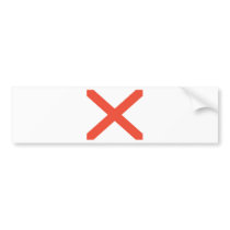 Alabama  Official State Flag Bumper Stickers