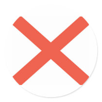 Alabama  Official State Flag Round Sticker