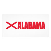 Alabama Photo Card Template