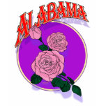Alabama pink rose shirt F/B