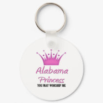 Alabama Princess keychains by flagshirt Alabama Princess keychains