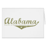 Alabama Revolution T-shirts Greeting Card