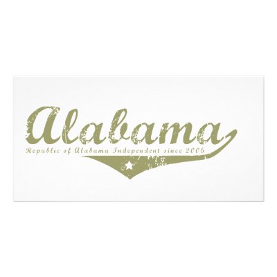 Alabama Revolution T-shirts Picture Card by republicofstates