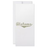 Alabama Revolution T-shirts Custom Rack Card