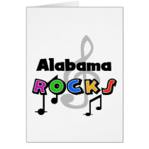 Alabama Rocks Greeting Card
