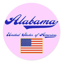Alabama Script Stickers