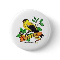 Alabama State Bird Button
