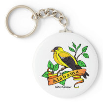 Alabama State Bird Keychain