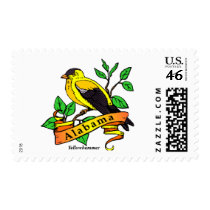 Alabama State Bird Postage Stamp