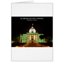 ALABAMA STATE CAPITOL CARD