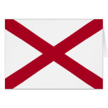 Alabama State Flag Greeting Card