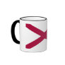 Alabama State Flag Coffee Mugs