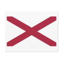 Alabama State Flag Postcards