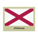 Alabama State Flag Postcard