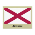 Alabama State Flag postcards by TheFlagStore Alabama State Flag postcards