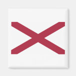 Alabama State Flag Refrigerator Magnet