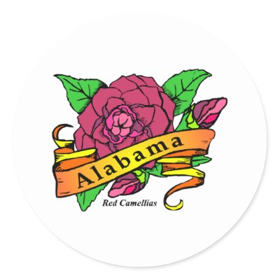 alabama state flower. Alabama State Flower Stickers