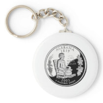 Alabama State Quarter Key Chain