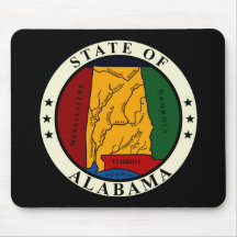 Alabama State Seal Mousepad