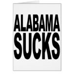 Alabama Sucks Card