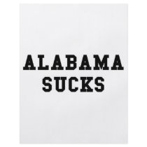 Alabama Sucks Flyer Design