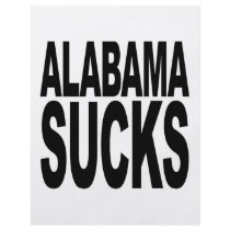 Alabama Sucks Personalized Flyer