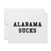 Alabama Sucks invitations by bartstshirts Alabama Sucks invitations