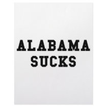 Alabama Sucks letterhead