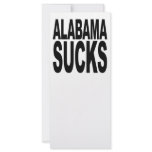Alabama Sucks rack cards