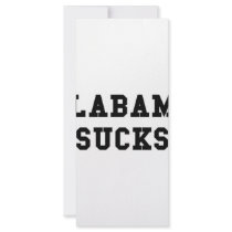 Alabama Sucks rack cards
