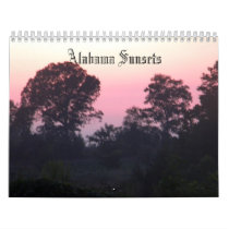 ALABAMA SUNSETS CALENDARS