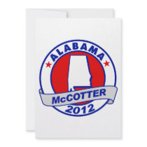 Alabama Thad McCotter Personalized Invite
