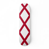 Alabama, United States flag Skate Board