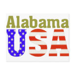 Alabama USA! Postcard