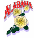 Alabama yellow rose shirt F/B
