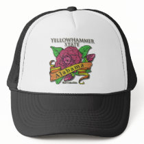 Alabama Yellowhammer State Camellias Mesh Hat