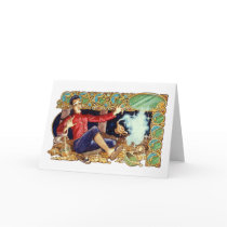 Aladdin's Lamp Greeting Card by geo_barr Aladdin's Lamp Greeting Card