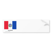 Alagoas, Brazil Flag Bumper Sticker