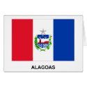 Alagoas, Brazil Flag cards