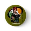 "Alainn" Sexy Irish Pinup Girl lucky Green Buttons by sexyshirts2 "Alainn" Sexy Irish Pinup Girl lucky Green Buttons