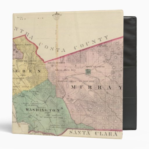 Alameda County map Binders