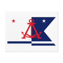 Alameda Flag Postcard postcards