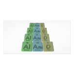 Alamo-Al-Am-O-Aluminium-Americium-Oxygen Photo Greeting Card